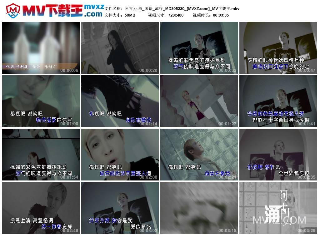 阿古力-涌_国语_流行_MD305230